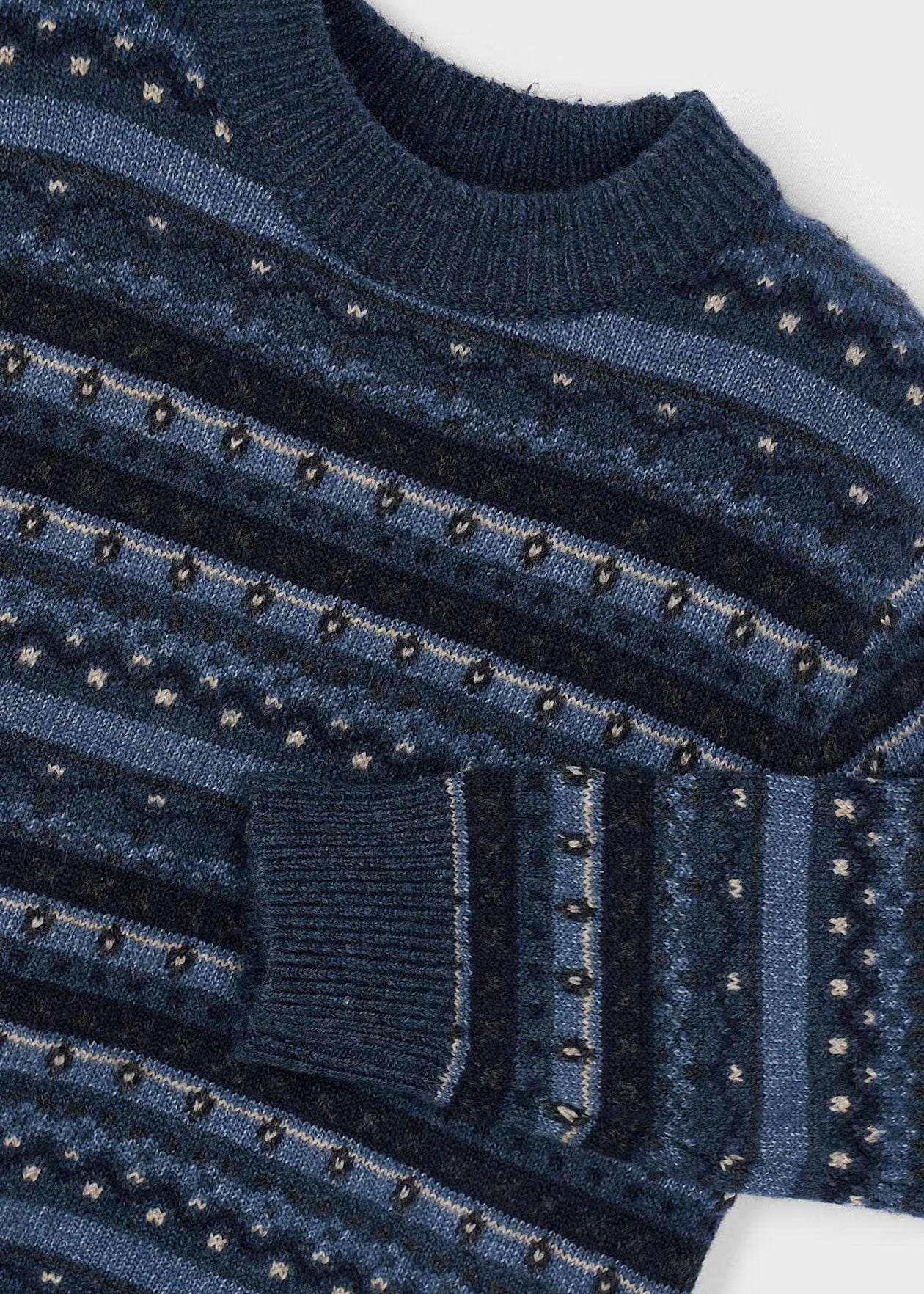 Maglione motivo jacquard