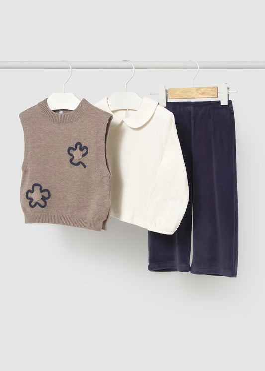Completo gilet 3 pezzi