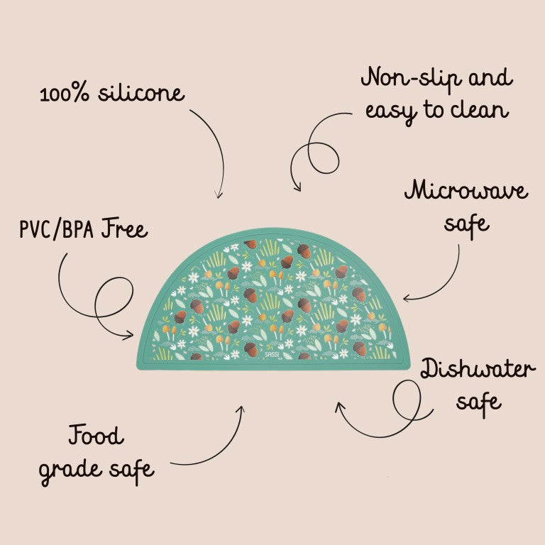 Tovaglietta in silicone - Volpe Crunchy