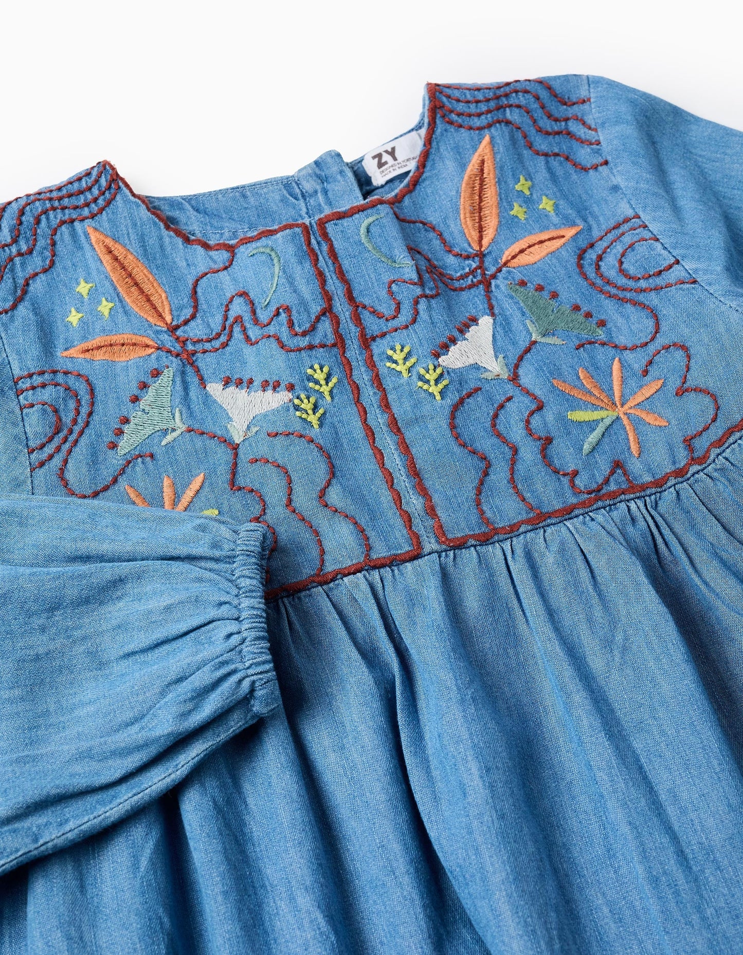 Vestitino effetto jeans