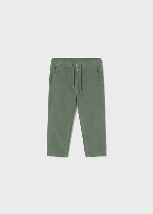 Pantalone in velluto a micro coste