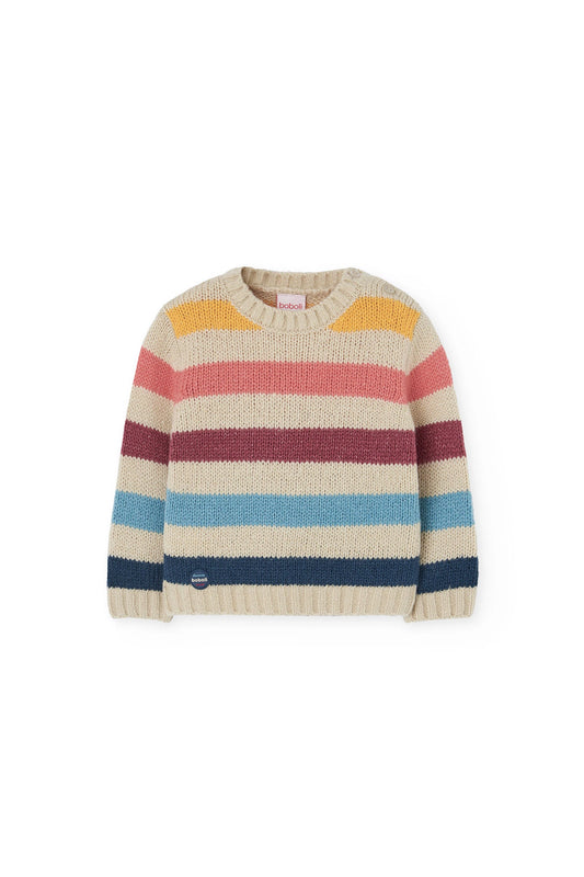 Maglione a righe