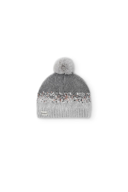 Cappello con pon pon