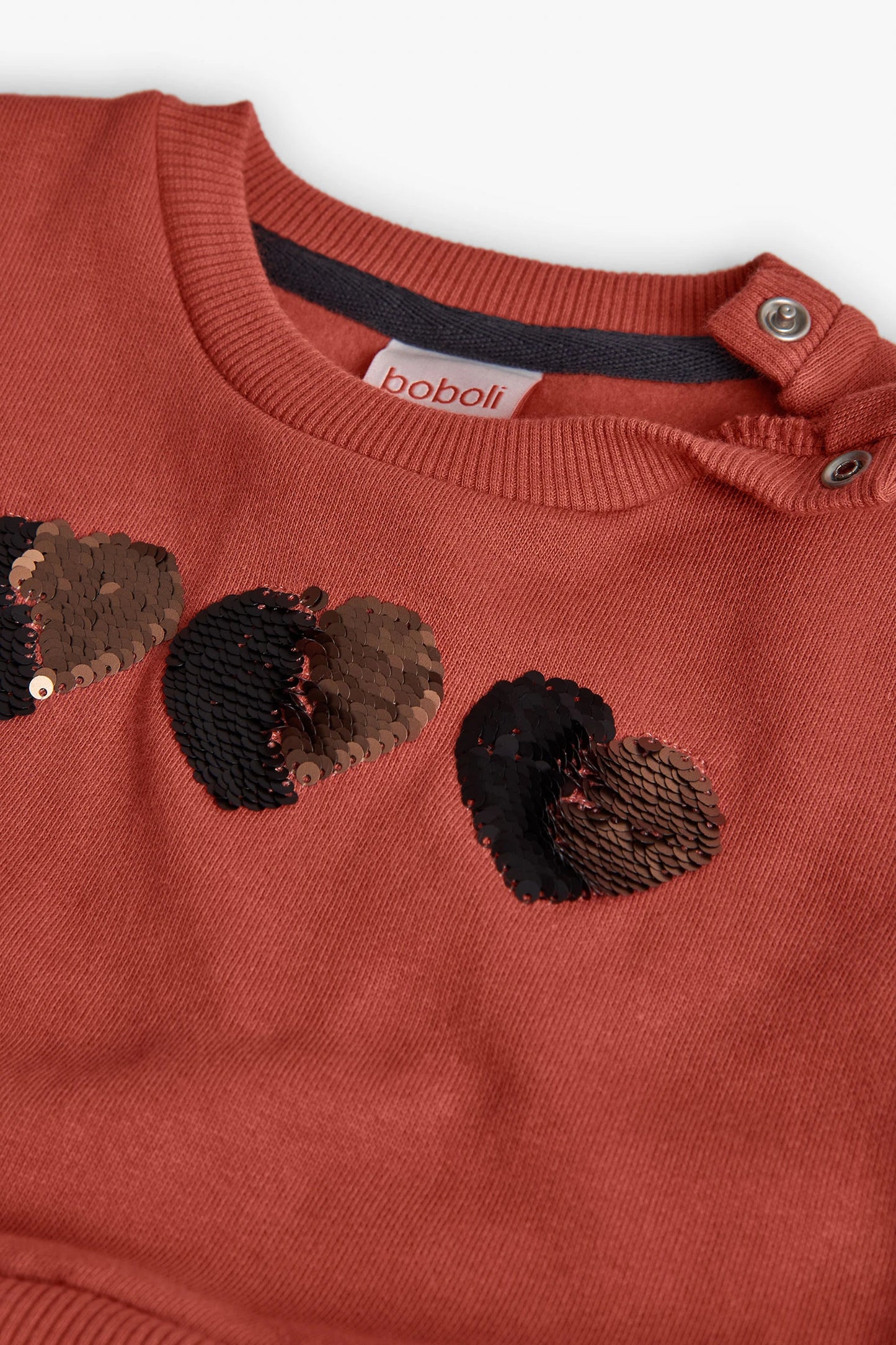 Vestito in felpa combinato