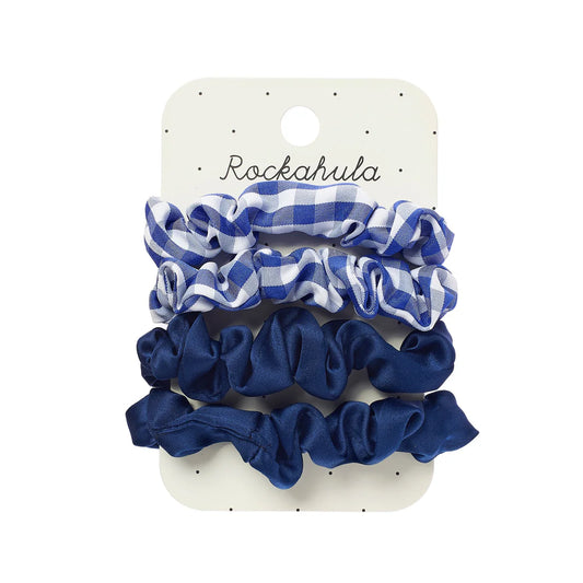 Scrunchie set blu