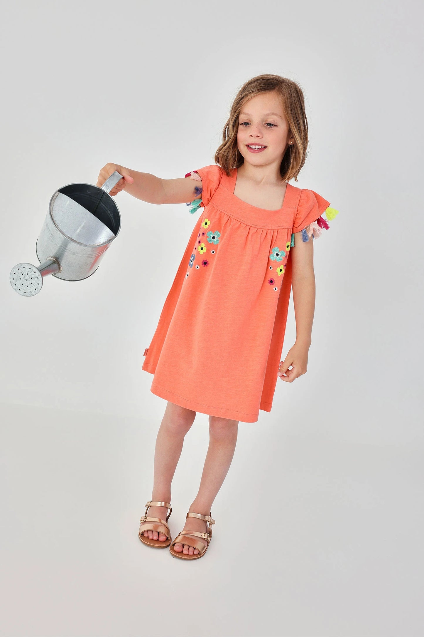 Vestito con fiori