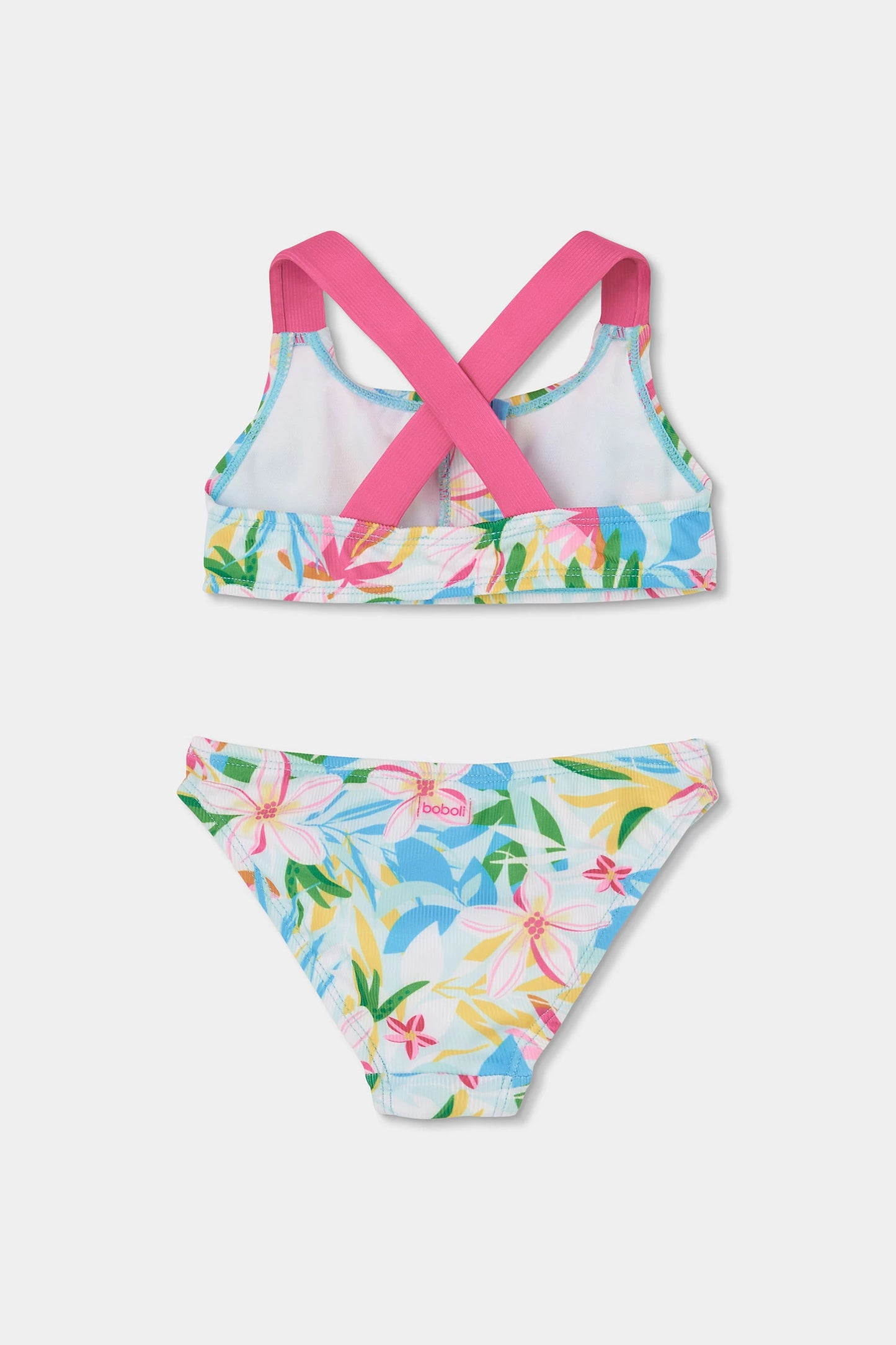 Costume due pezzi a fiori