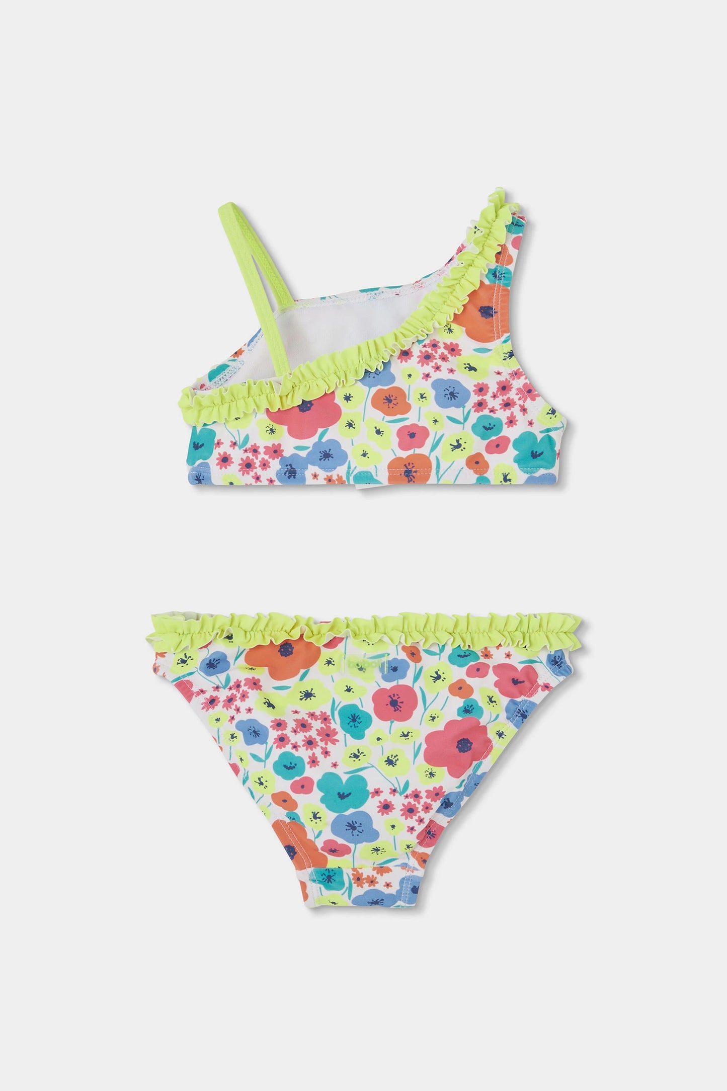 Costume due pezzi a fiori