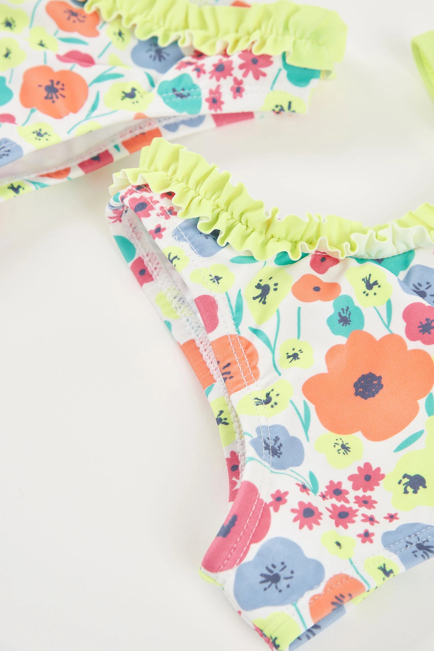 Costume due pezzi a fiori