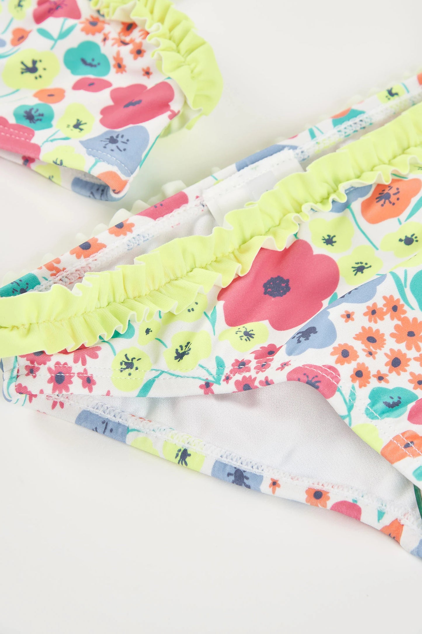 Costume due pezzi a fiori