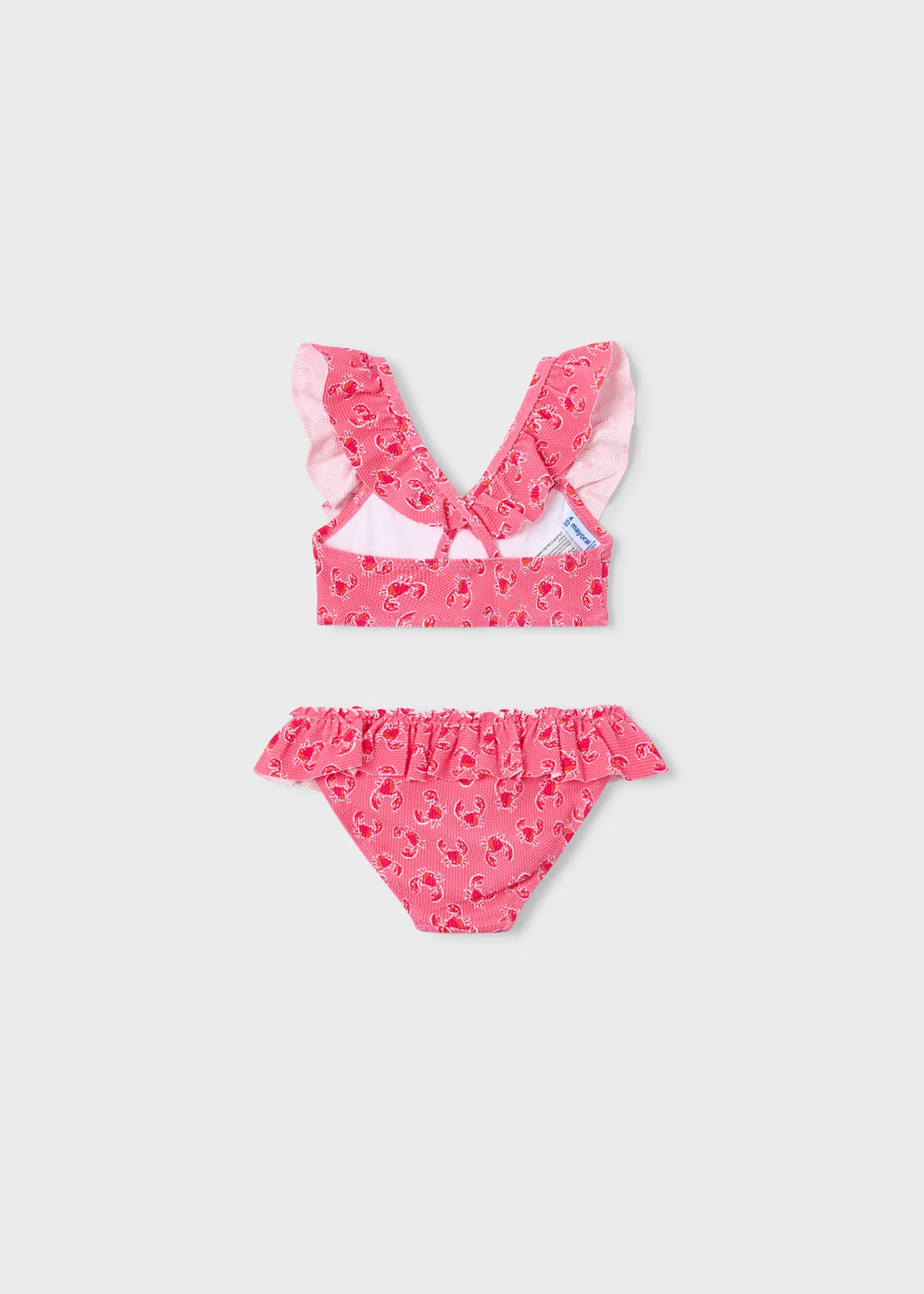 Costume due pezzi con granchi
