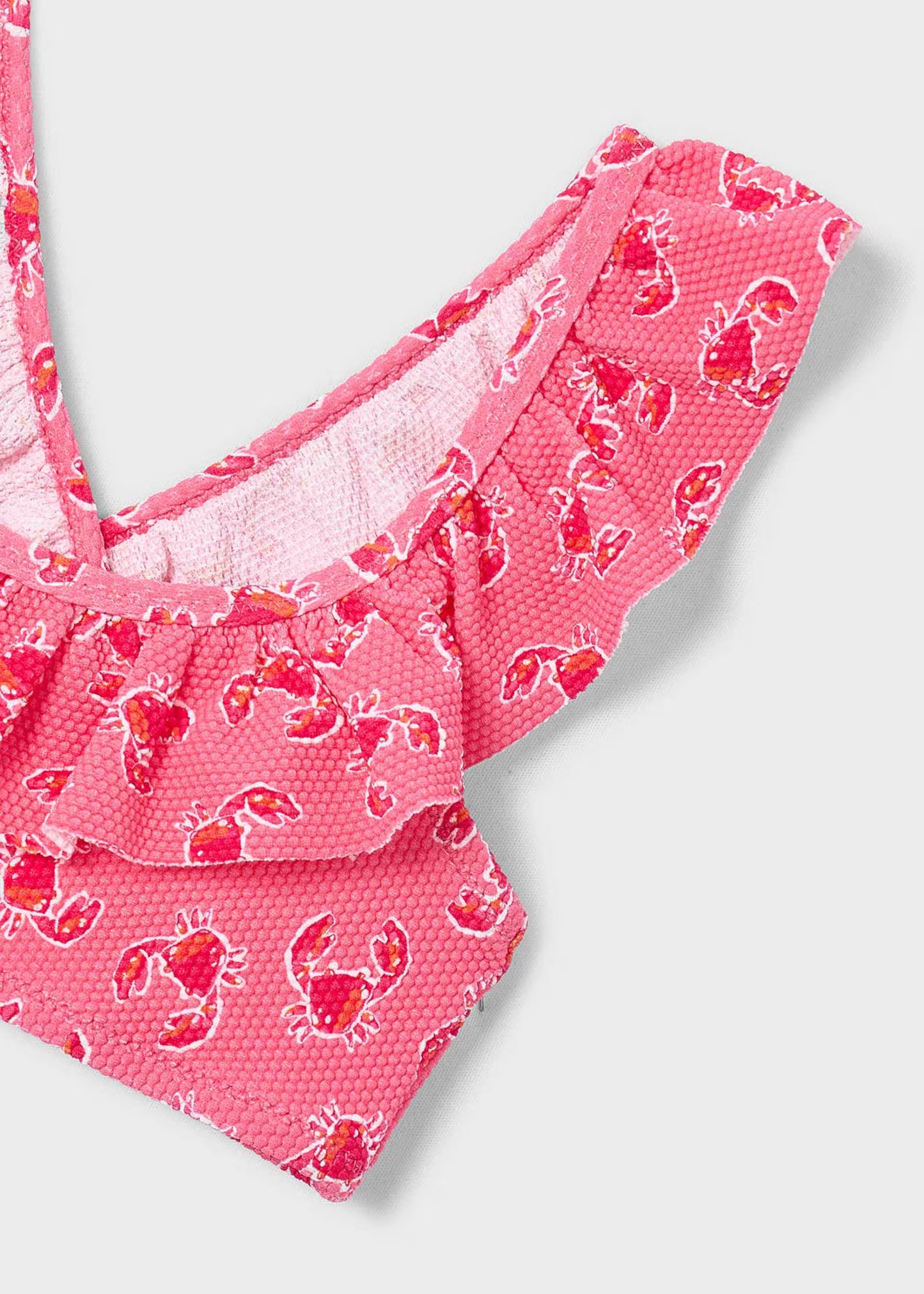 Costume due pezzi con granchi