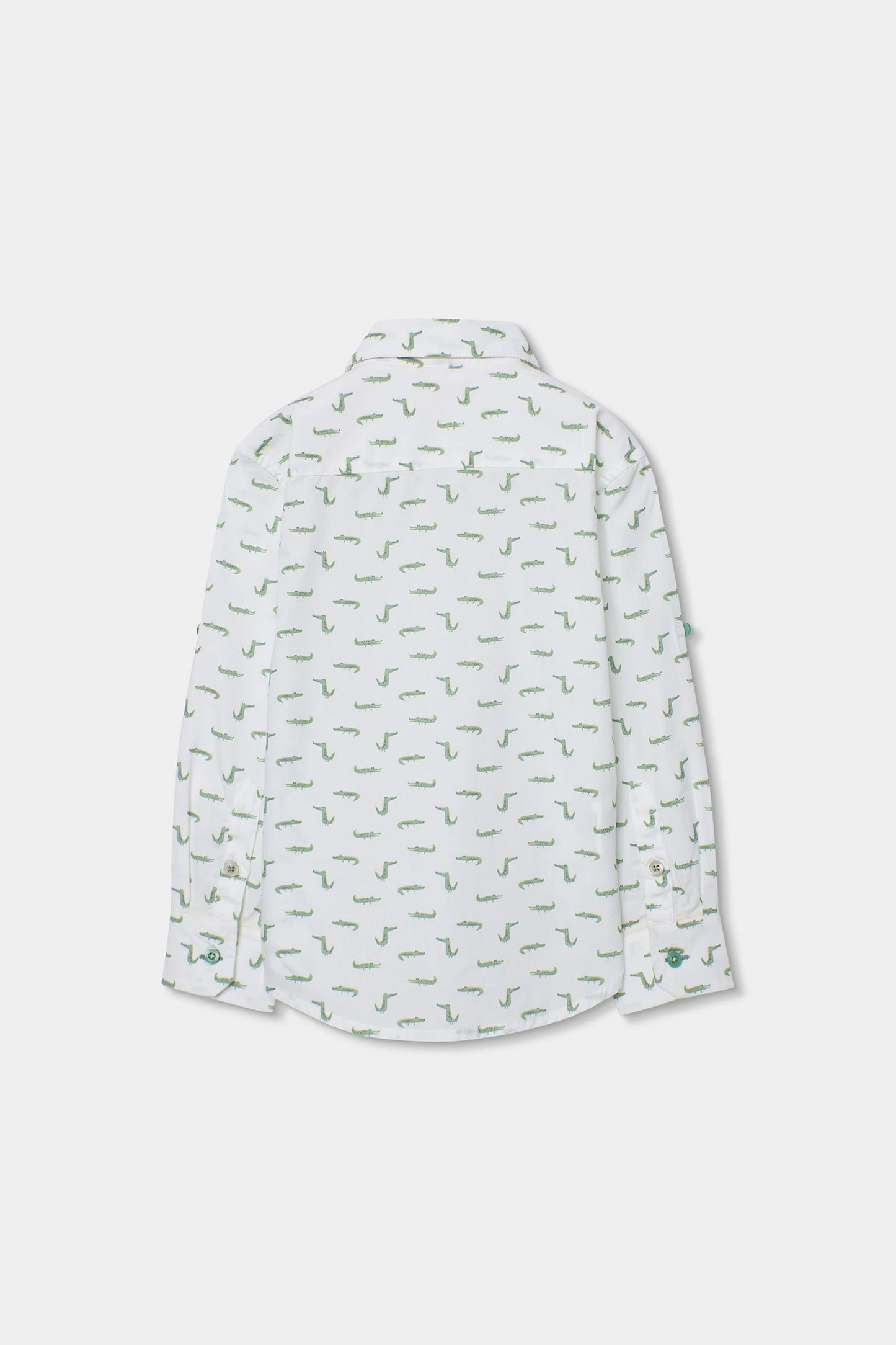 Camicia con coccodrilli