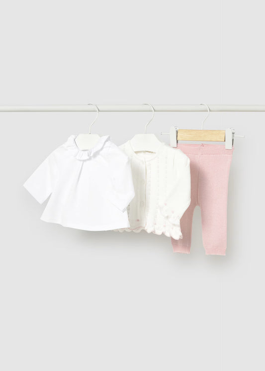 Completo 3 pezzi in maglia