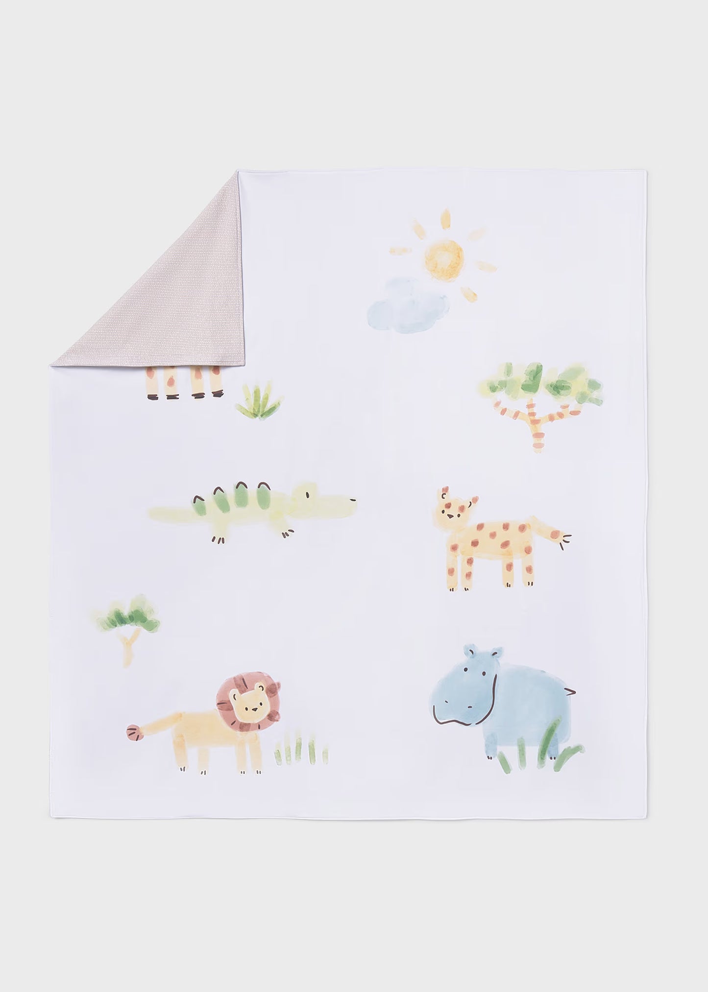 Coperta con stampa