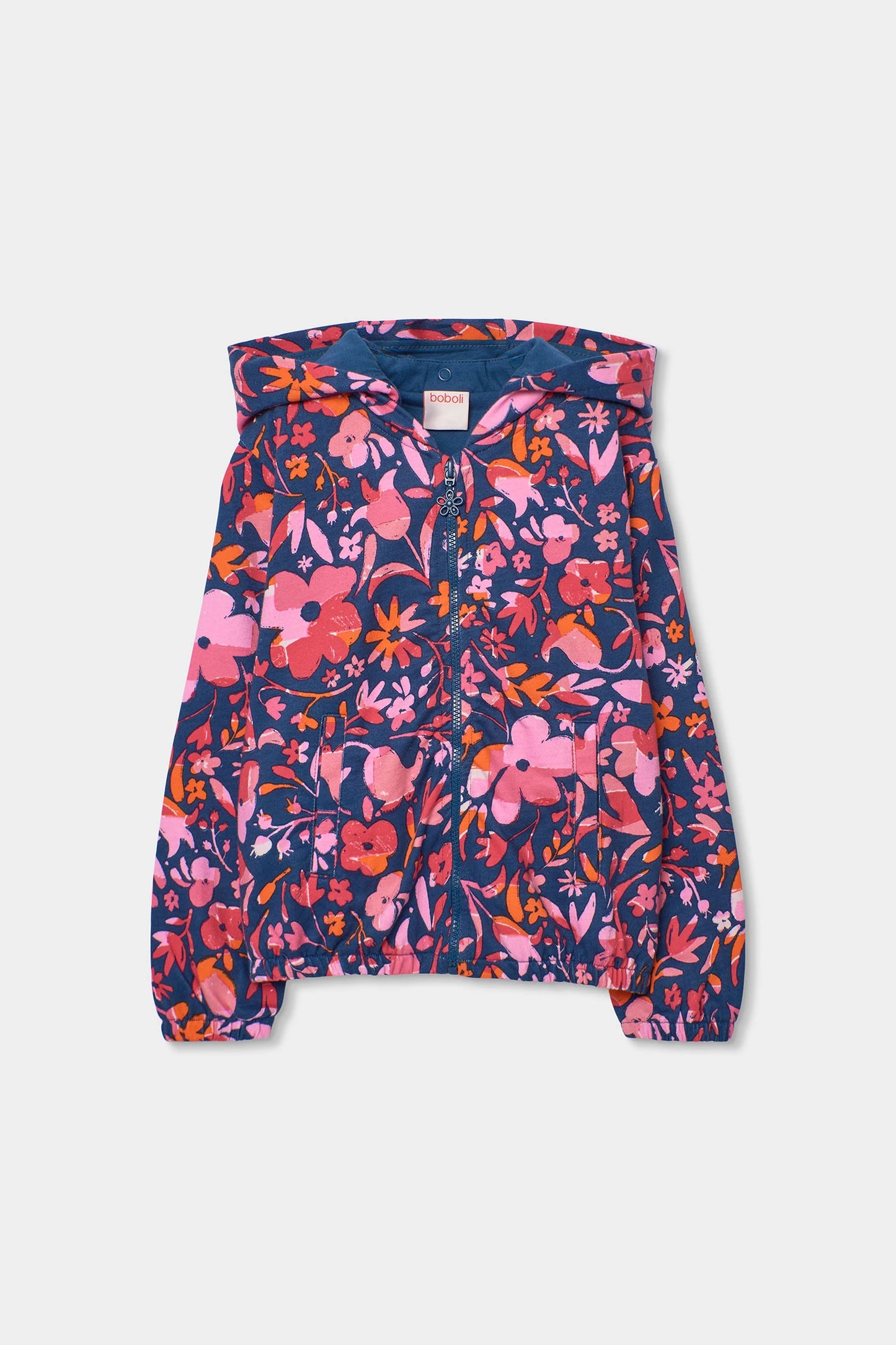 Felpa con fiori