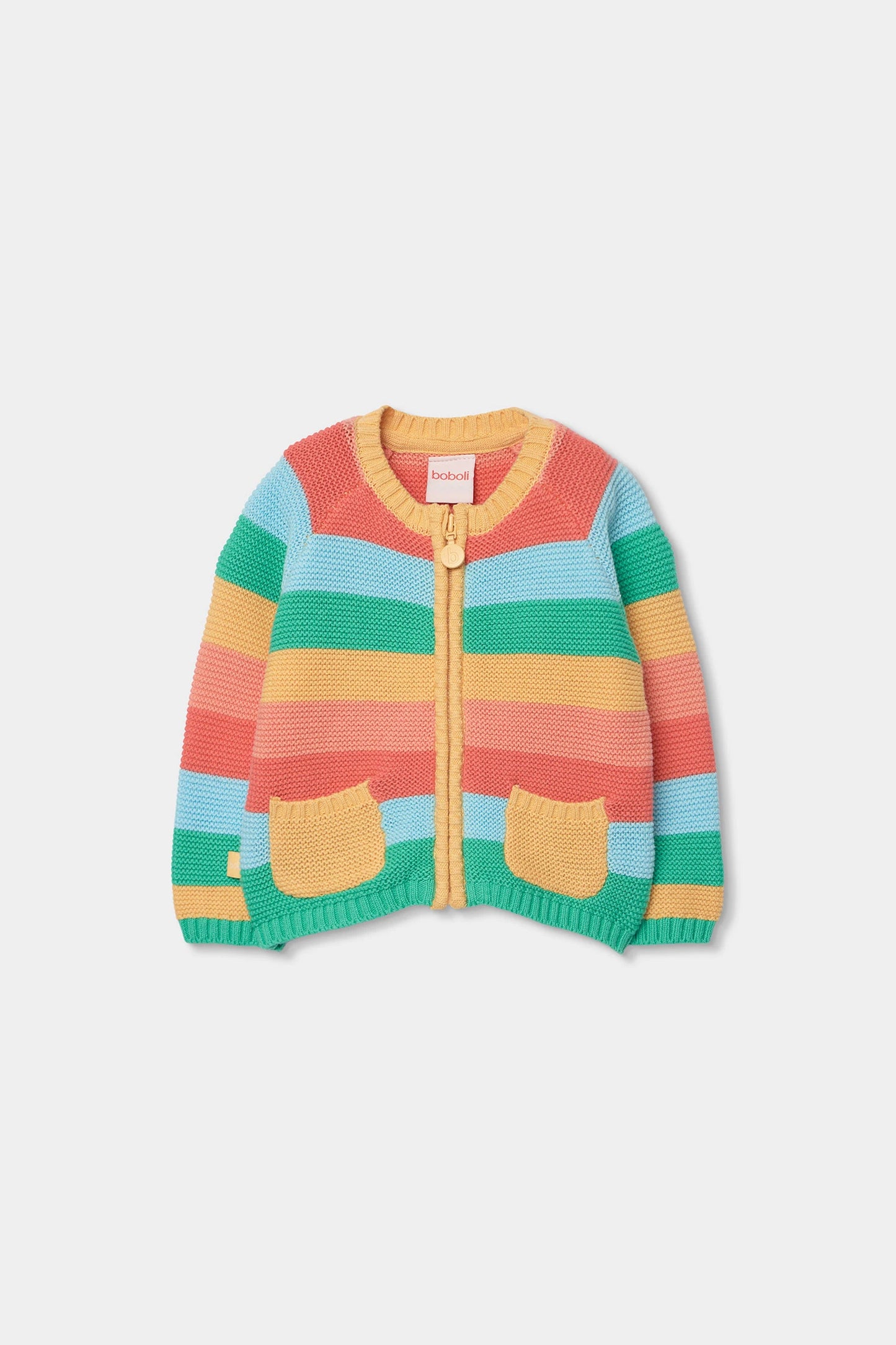Giacchetta tricot a righe