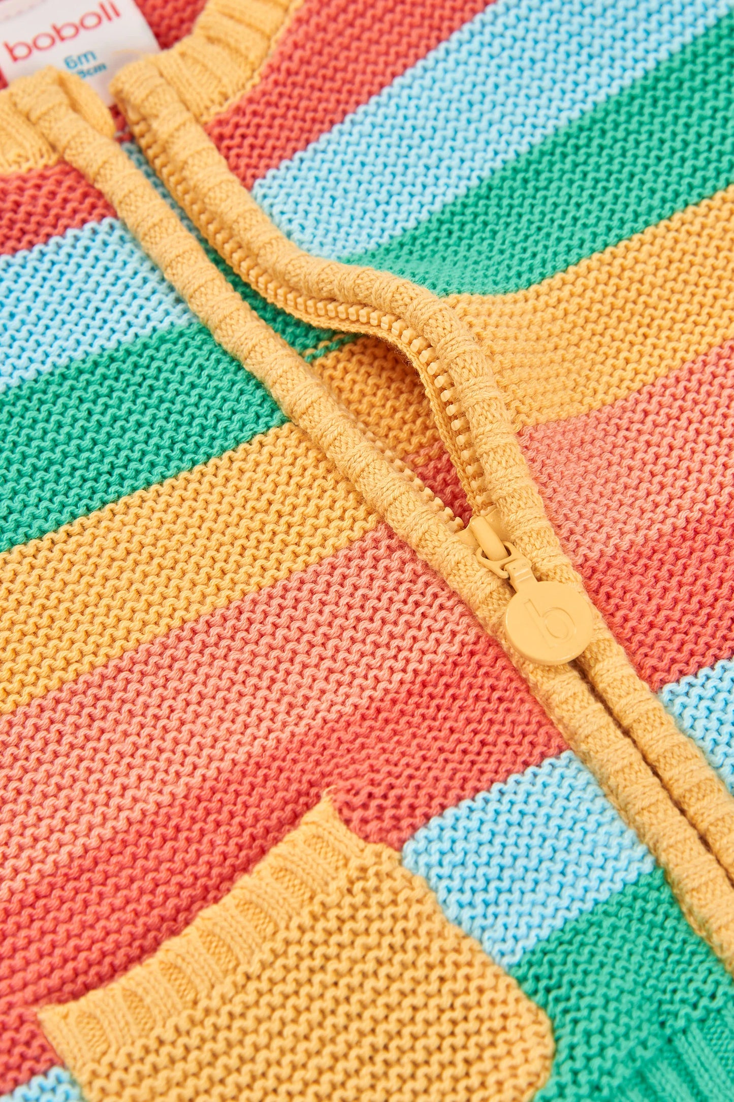 Giacchetta tricot a righe