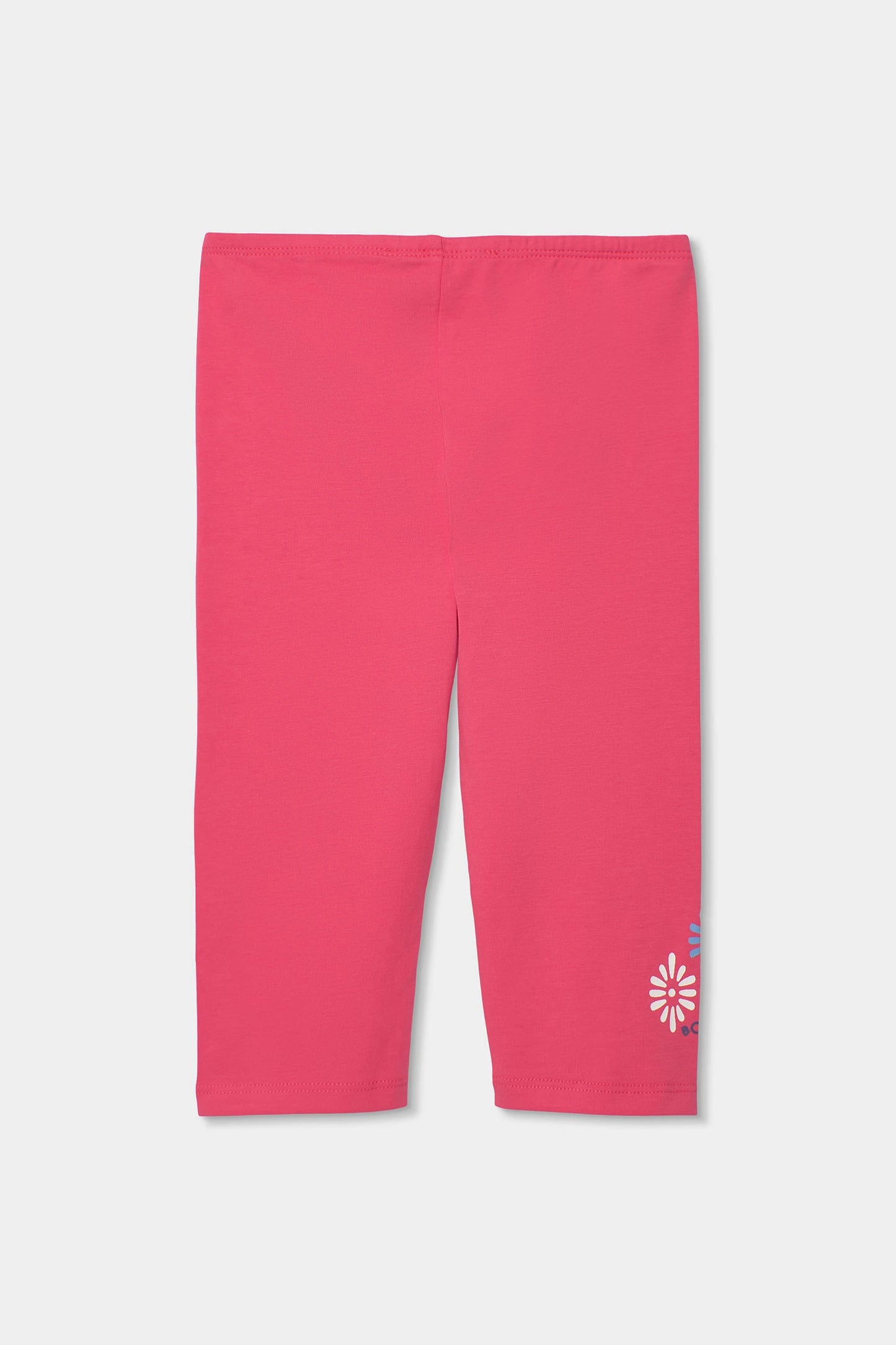 Leggings con fiore