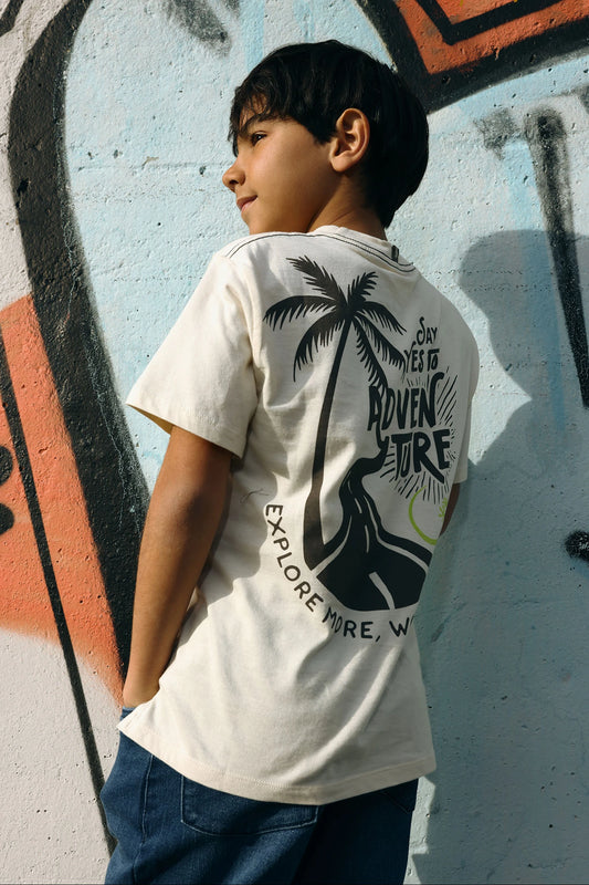 Maglietta con stampa