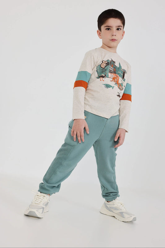 Pantaloni tuta cargo