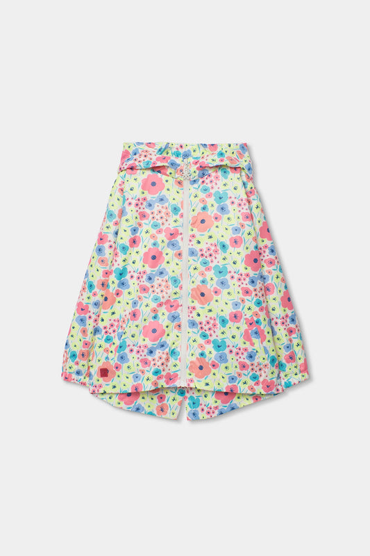 Parka a fiori