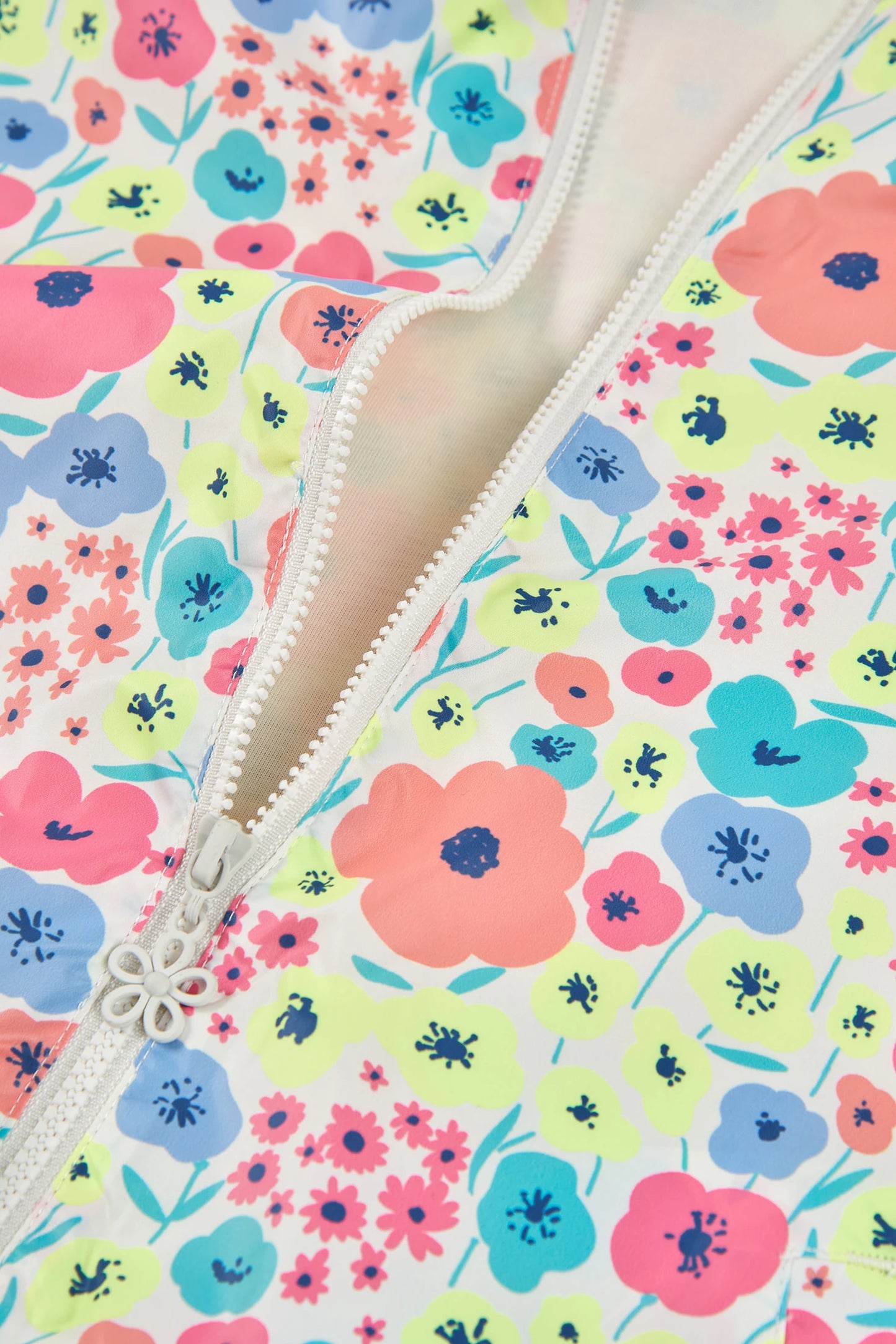 Parka a fiori