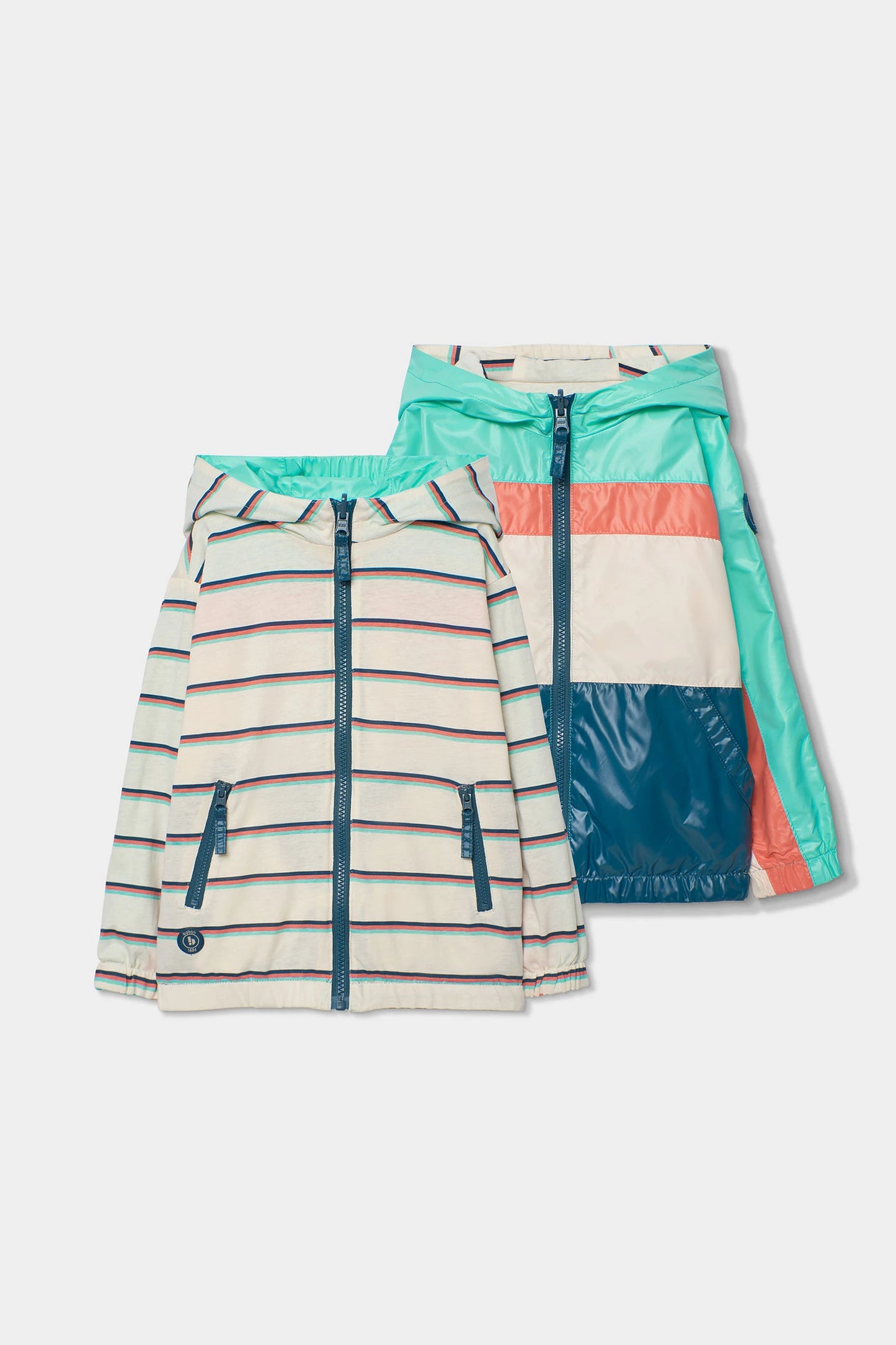 Parka reversibile a righe, Boboli