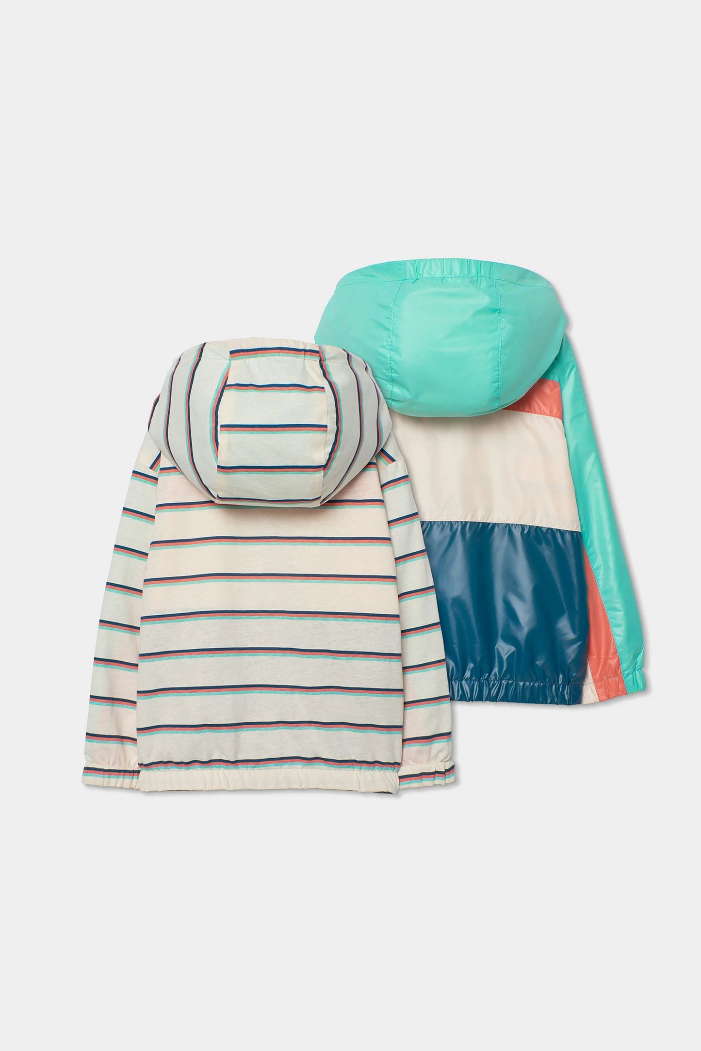 Parka reversibile a righe, Boboli