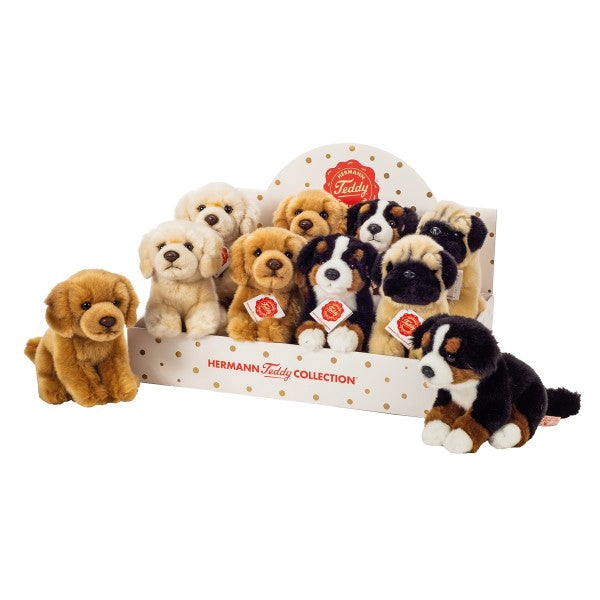 Cani seduti assortiti 15 cm