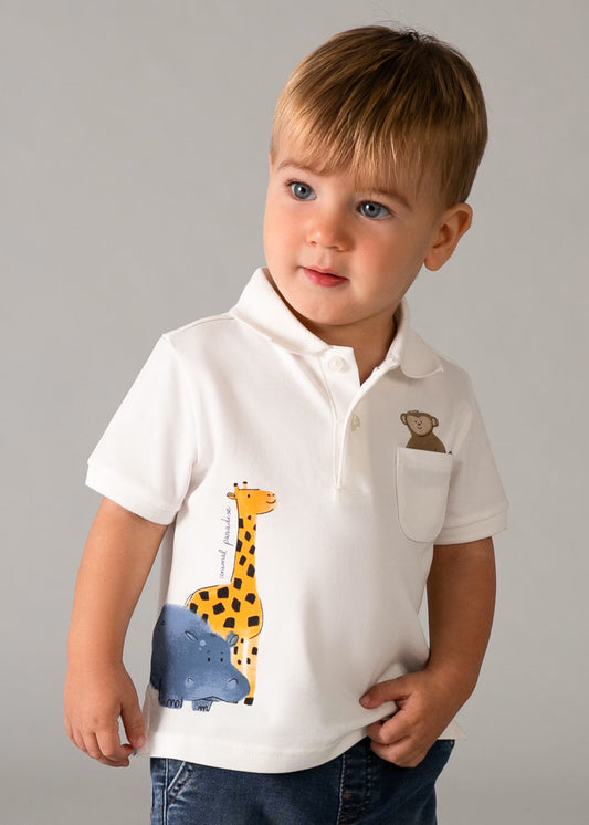 Polo con stampa