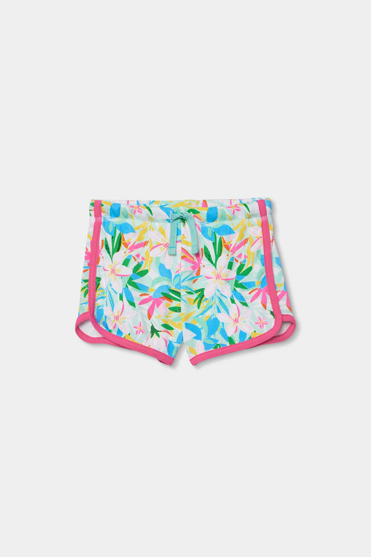Pantaloncino a fiori