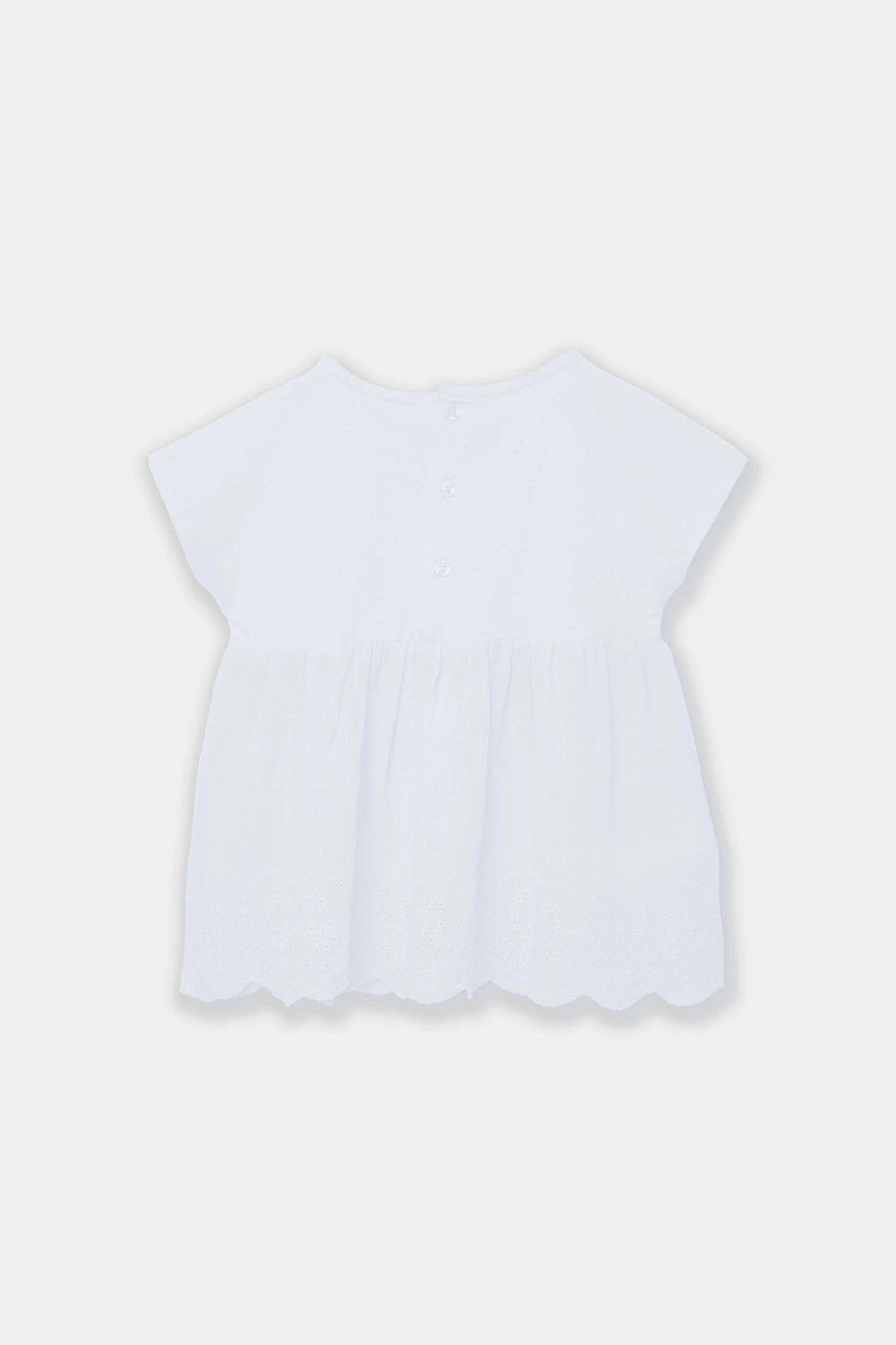 Blusa con pizzo