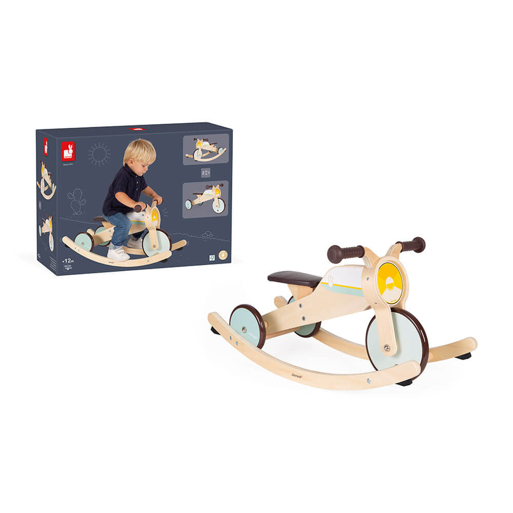 Triciclo 2 in 1 a dondolo